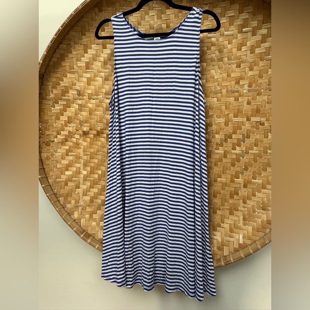 Old Navy -  Nautical Striped Sleeveless Swing Dress